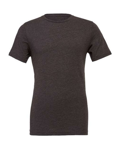 Bella+Canvas 3001CVC Unisex Heather CVC Short Sleeve Tee - Dark Grey Heather - front