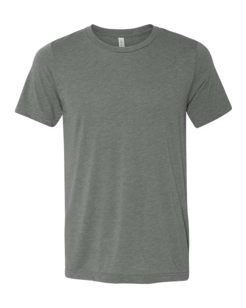 Bella+Canvas 3001CVC Unisex Heather CVC Short Sleeve Tee - Deep Heather - front
