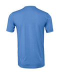 Bella+Canvas 3001CVC Unisex Heather CVC Short Sleeve Tee - Heather Columbia Blue - back