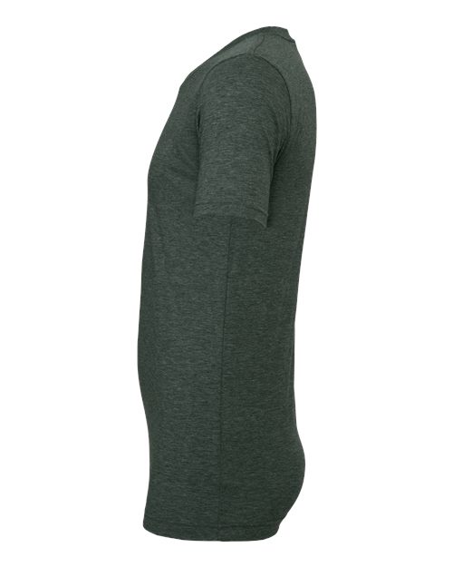 Bella+Canvas 3001CVC Unisex Heather CVC Short Sleeve Tee - Heather Forest - side