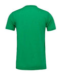 Bella+Canvas 3001CVC Unisex Heather CVC Short Sleeve Tee - Heather Kelly - back