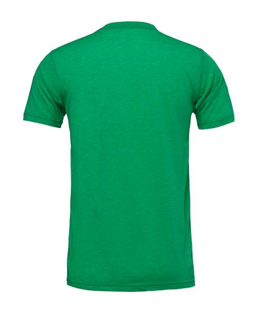 Bella+Canvas 3001CVC Unisex Heather CVC Short Sleeve Tee - Heather Kelly - back