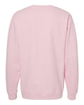 Independent Trading Co. SS3000 Midweight Crewneck Sweatshirt - Light Pink - back