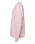 Independent Trading Co. SS3000 Midweight Crewneck Sweatshirt - Light Pink - side