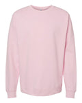 Independent Trading Co. SS3000 Midweight Crewneck Sweatshirt - Light Pink - flat front