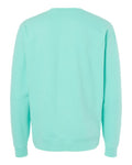 Independent Trading Co. SS3000 Midweight Crewneck Sweatshirt - Mint - back