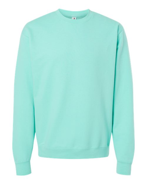 Independent Trading Co. SS3000 Midweight Crewneck Sweatshirt - Mint - flat front