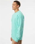 Independent Trading Co. SS3000 Midweight Crewneck Sweatshirt - Mint - model side