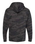 Independent Trading Co. SS4500 Midweight Hooded Sweatshirt - Black Camo - back