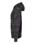 Independent Trading Co. SS4500 Midweight Hooded Sweatshirt - Black Camo - side
