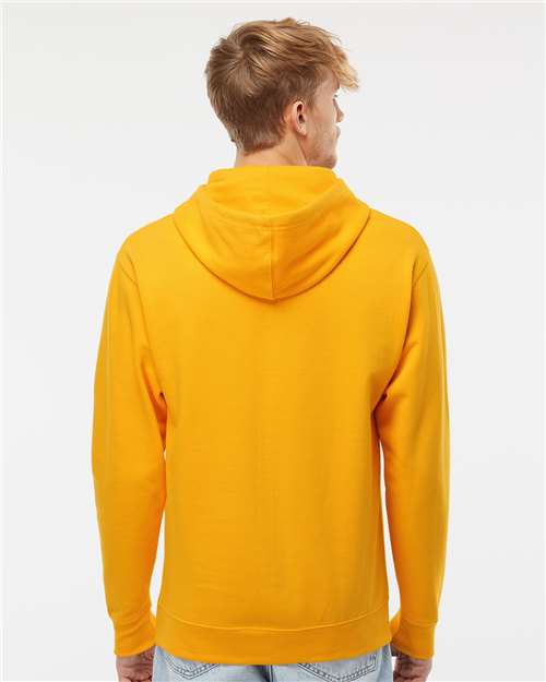 Independent Trading Co. SS4500 Midweight Hooded Sweatshirt - Gold - model back