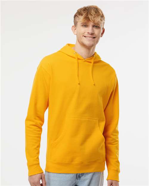Independent Trading Co. SS4500 Midweight Hooded Sweatshirt - Gold - model front