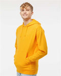 Independent Trading Co. SS4500 Midweight Hooded Sweatshirt - Gold - model side