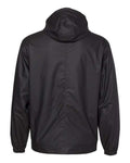 Weatherproof 193910 Unisex Vintage Hooded Rain Jacket - Black - back