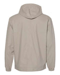 Weatherproof 193910 Unisex Vintage Hooded Rain Jacket - Khaki - back