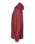Weatherproof 193910 Unisex Vintage Hooded Rain Jacket - Biking Red - side