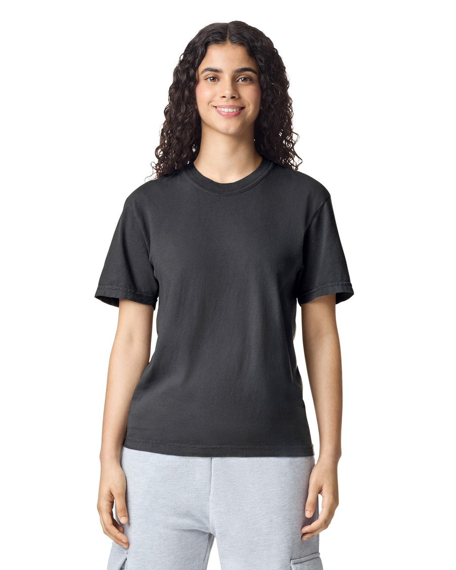 Comfort Colors C1717 Garment-Dyed Heavyweight T-Shirt - Graphite - model front