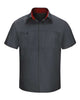 Charcoal/ Fireball Red