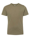 Next Level 3310 Youth Cotton T-Shirt - Military Green - front