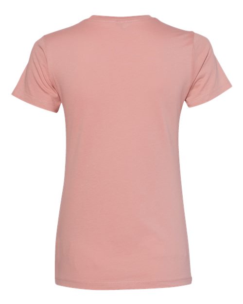 Next Level 3900 Women’s Cotton T-Shirt - Desert Pink - back
