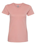 Next Level 3900 Women’s Cotton T-Shirt - Desert Pink - flat front