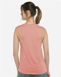 Next Level 5013 Women’s Festival Muscle Tank - Desert Pink - model back