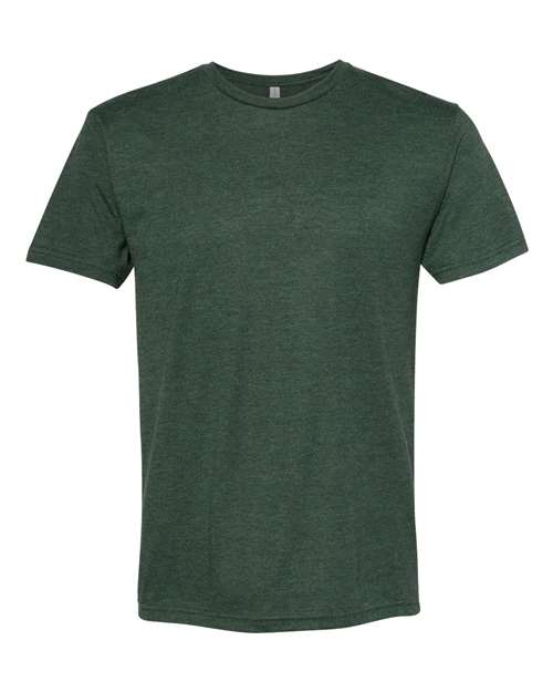 Next Level 6010 Triblend T-Shirt - Black Forest - flat front