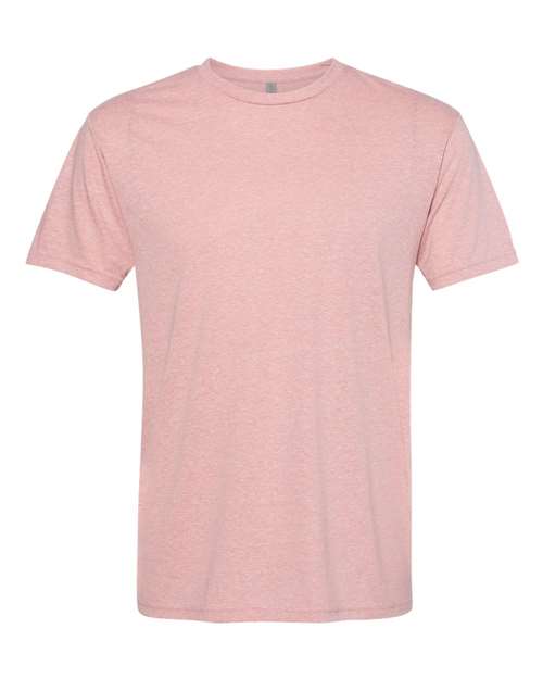 Next Level 6010 Triblend T-Shirt - Desert Pink - flat front