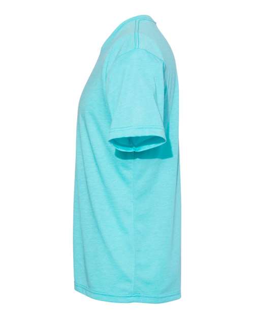 Next Level 6010 Triblend T-Shirt - Tahiti Blue - side