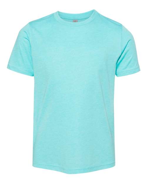 Next Level 6310 Youth Triblend T-Shirt - Tahiti Blue - front