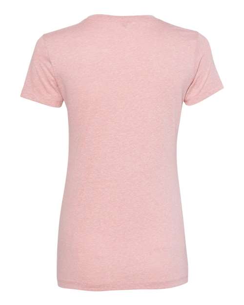 Next Level 6710 Women’s Triblend T-Shirt - Desert Pink - back