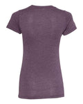 Next Level 6710 Women’s Triblend T-Shirt - Vintage Purple - back