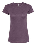 Next Level 6710 Women’s Triblend T-Shirt - Vintage Purple - front