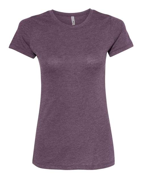 Next Level 6710 Women’s Triblend T-Shirt - Vintage Purple - front