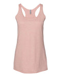 Next Level 6733 Women’s Triblend Racerback Tank - Desert Pink - flat front