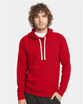 Next Level 9303 Unisex Santa Barbara Hoodie Sweatshirt - Red - model front
