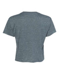 Next Level 5080 Women's Festival Crop Top - Antique Denim - back