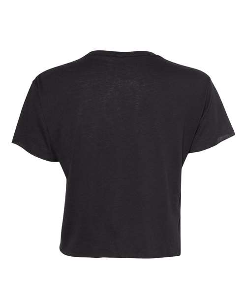 Next Level 5080 Women's Festival Crop Top - Black - back