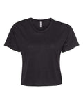 Next Level 5080 Women's Festival Crop Top - Black - front