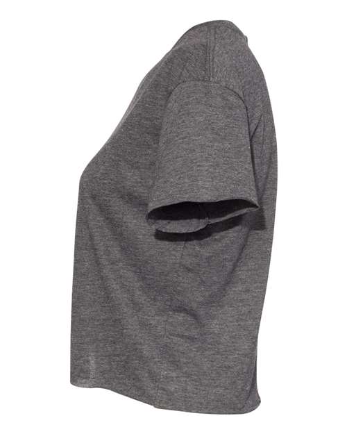 Next Level 5080 Women's Festival Crop Top - Charcoal - side