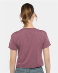 Next Level 5080 Women's Festival Crop Top - Shiraz - model back