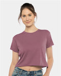 Next Level 5080 Women's Festival Crop Top - Shiraz - model front