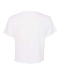 Next Level 5080 Women's Festival Crop Top - White - back