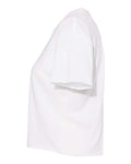 Next Level 5080 Women's Festival Crop Top - White - side