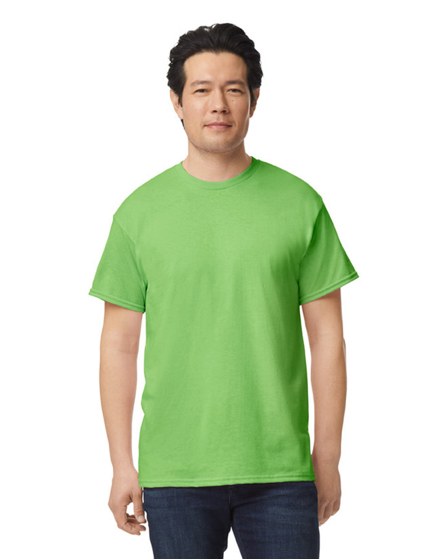 Gildan G800 DryBlend T-Shirt - Lime - model front