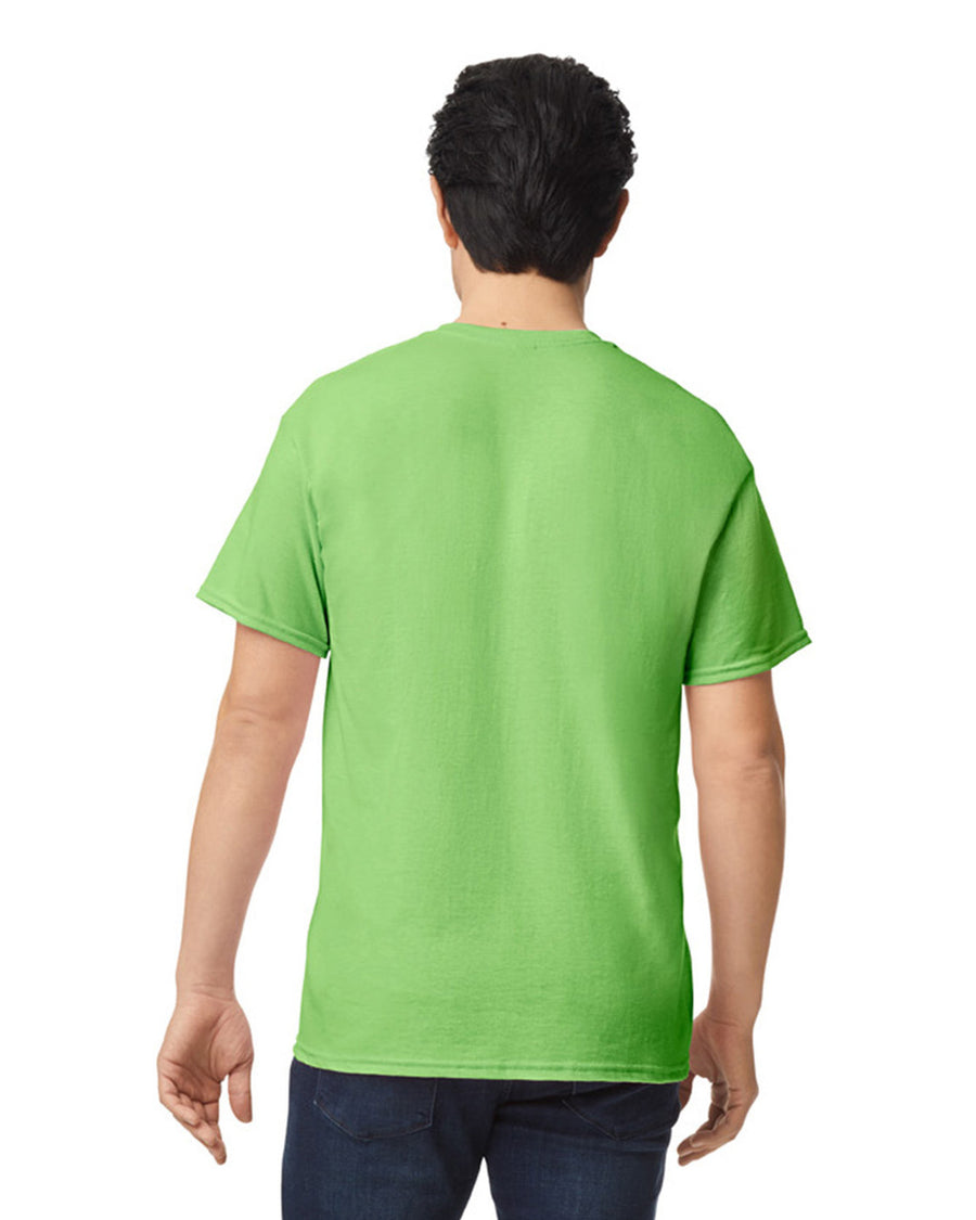 Gildan G800 DryBlend T-Shirt - Lime - model back