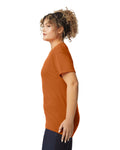 Gildan G800 DryBlend T-Shirt - Orange - model side