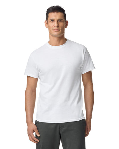 Gildan G800 DryBlend T-Shirt - White - model front