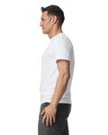 Gildan G800 DryBlend T-Shirt - White - model side