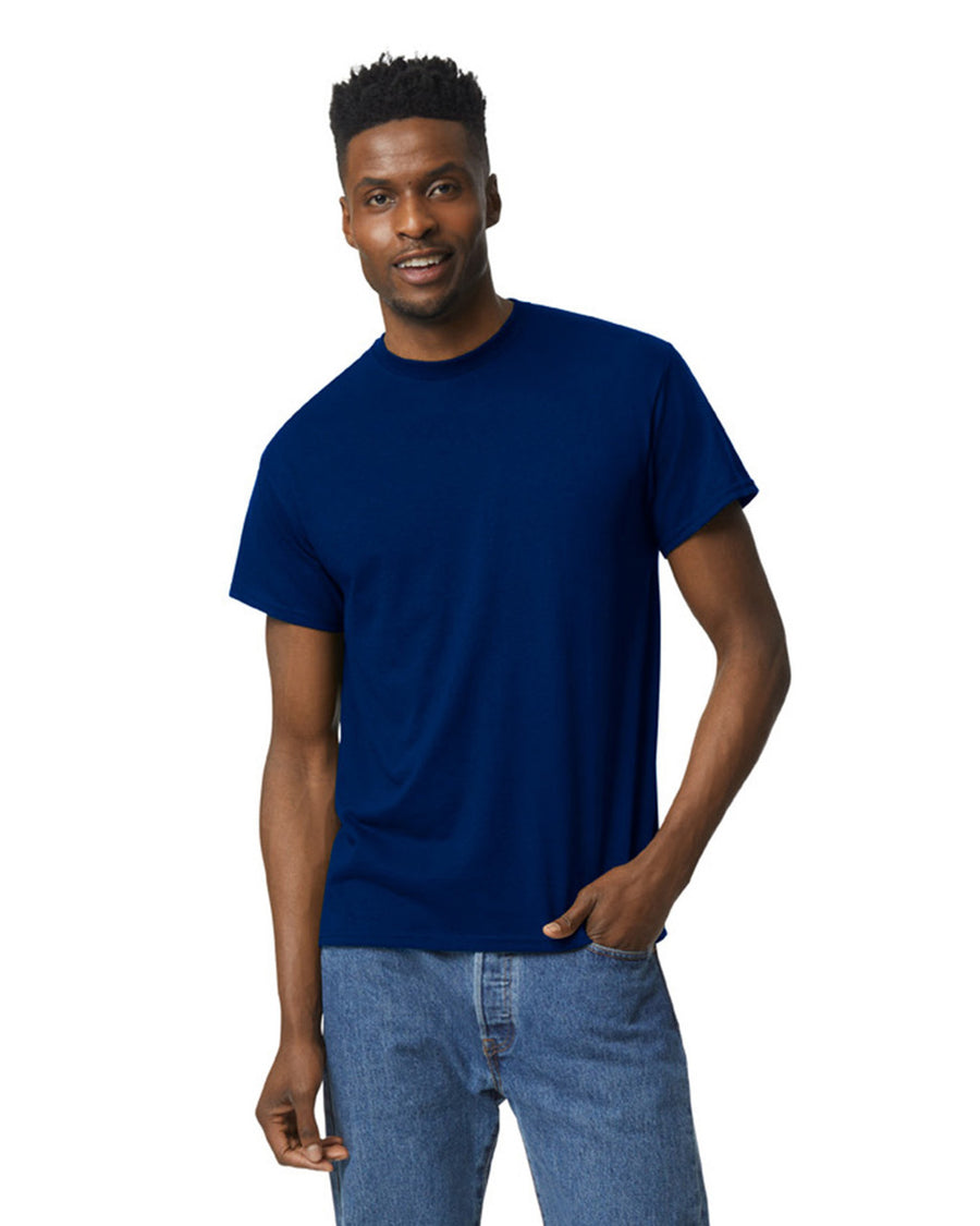 Gildan G800 DryBlend T-Shirt - Navy - model front